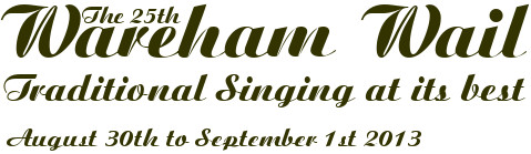 Wareham Wail August 29th to 31st 2014